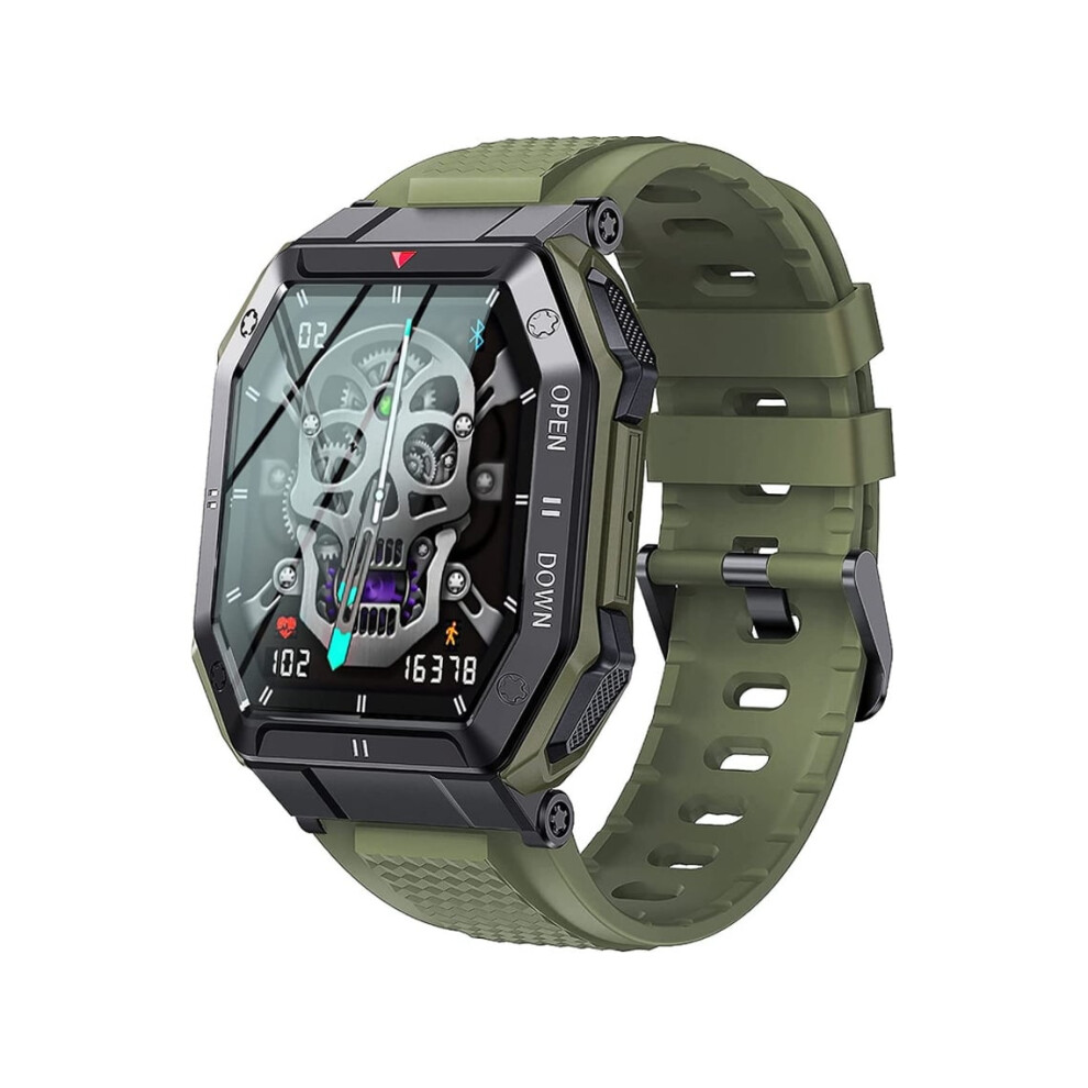 Military Smartwatch For 1.85 Inch Sports Smart Watch With Heart Rate Fitness Tracker Veanxin 6220252915615
