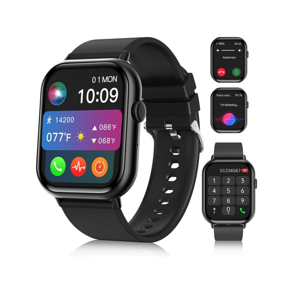 Smartwatch With 2.01 Full Touchscreen For Android And Ios Phones With Heart Rate And Blood Oxygen Monitor More From Veanxin 6220252915820