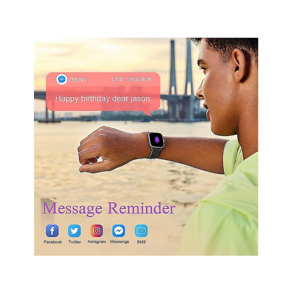 Genuine Talking Bluetooth Smartwatch With Heart Rate And Blood Pressure Detection Compatible With Iphone And Android Veanxin 6220252916100