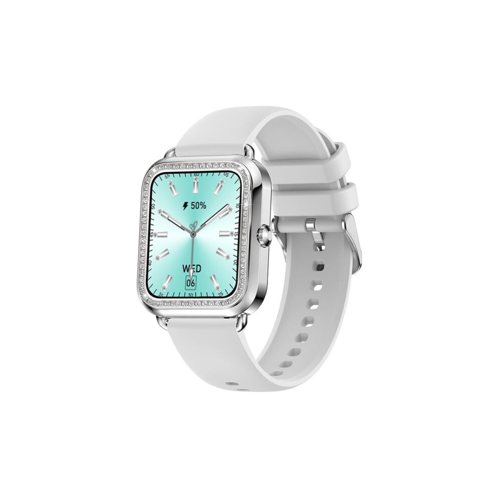 1.59 Inch Smartwatch Ip67 Waterproof 25 Days Standby For Ios And Android Veanxin Silver 6220252916520