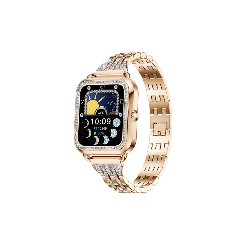 1.59 Inch Smartwatch Ip67 Waterproof 25 Days Standby For Ios And Android Veanxin Gold 6220252916537