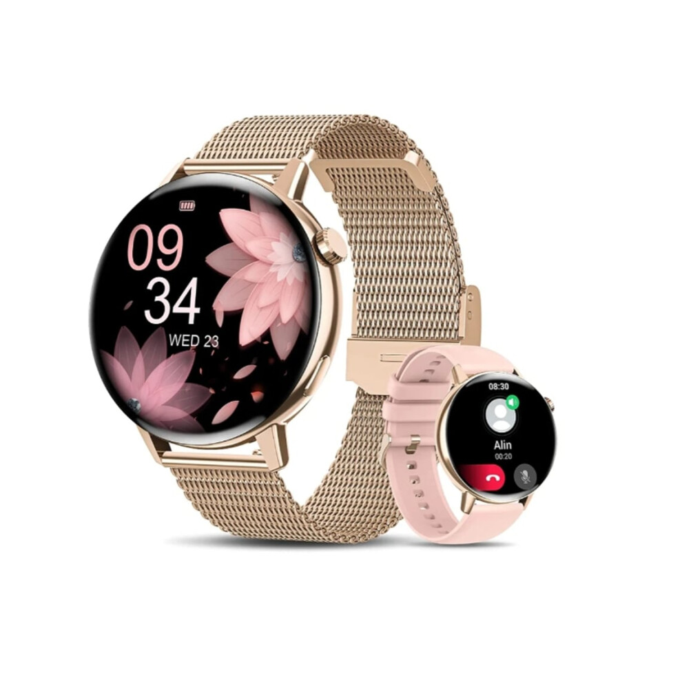 1.32 Inch Full Touch Screen Smartwatch With Heart Rate Monitor, Spo2, Sleep Monitor, 20 Modes Veanxin 6220252916834