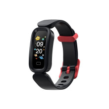 Smartwatch for Kids, Pedometer, Health Monitoring, Compatible with Android and iOS, Black VEANXIN