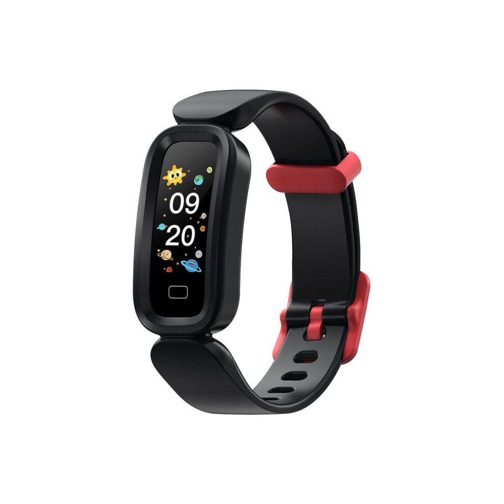 Smartwatch For Kids, Pedometer, Health Monitoring, Compatible With Android And Ios, Veanxin Black 6220252917572