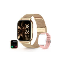 VEANXIN P66 Smart Watch: One-Click Connection Between Android and iOS Systems - Gold VEANXIN