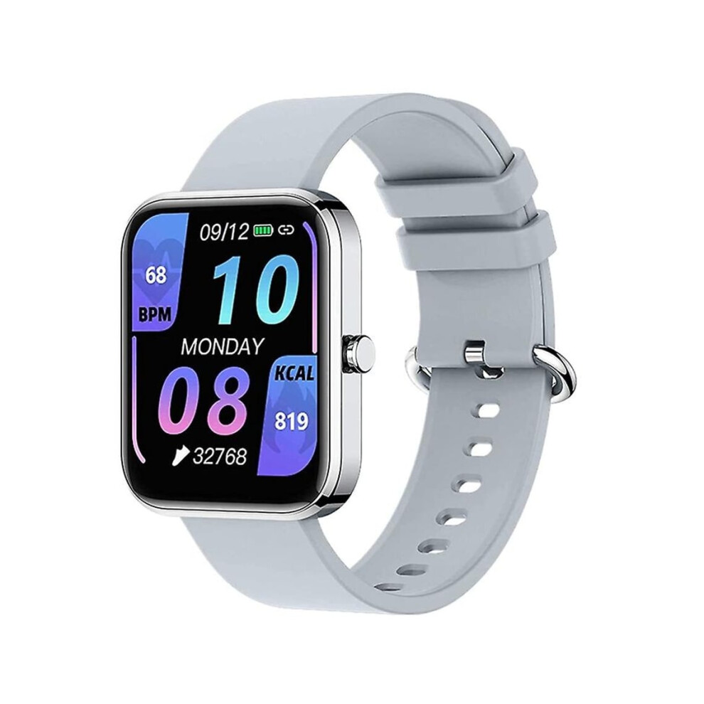 Smartwatch With Bluetooth, 1.69-Inch Touchscreen, Heart Rate Sleep Monitor, Suitable For Android And Ios. 6220252918524