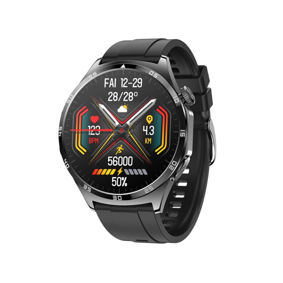 Smartwatch With Bluetooth Calling, Heart Rate Monitoring, Ecg + Ppg, Various Sports Modes, And Long Battery Life. Veanxin Black 6220252906743