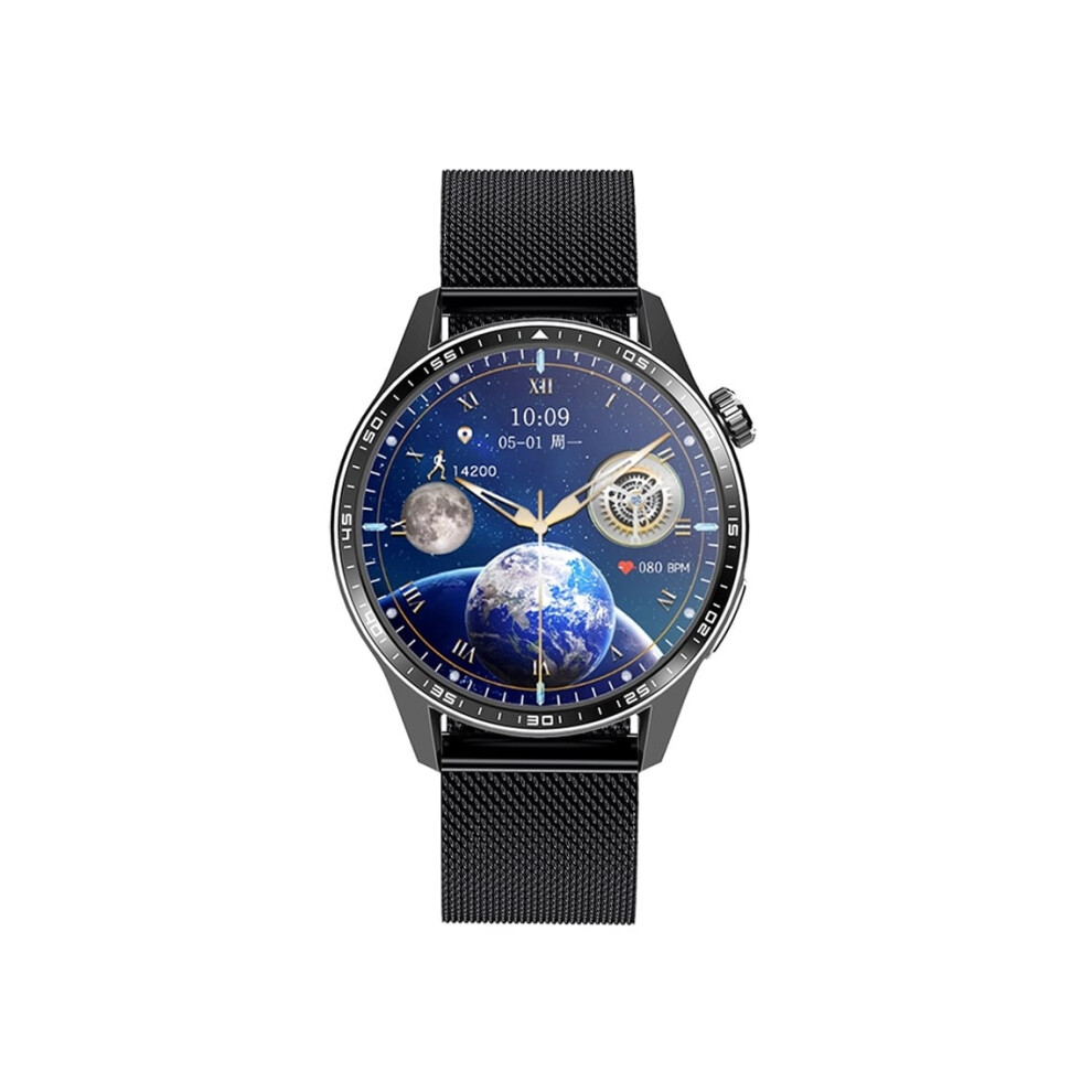 Smartwatch With Stress Monitoring, Ecg, Blood Sugar, Uric Acid Tracking, Bluetooth Calls, Sos Feature And Sport Modes Veanxin 6220252906804