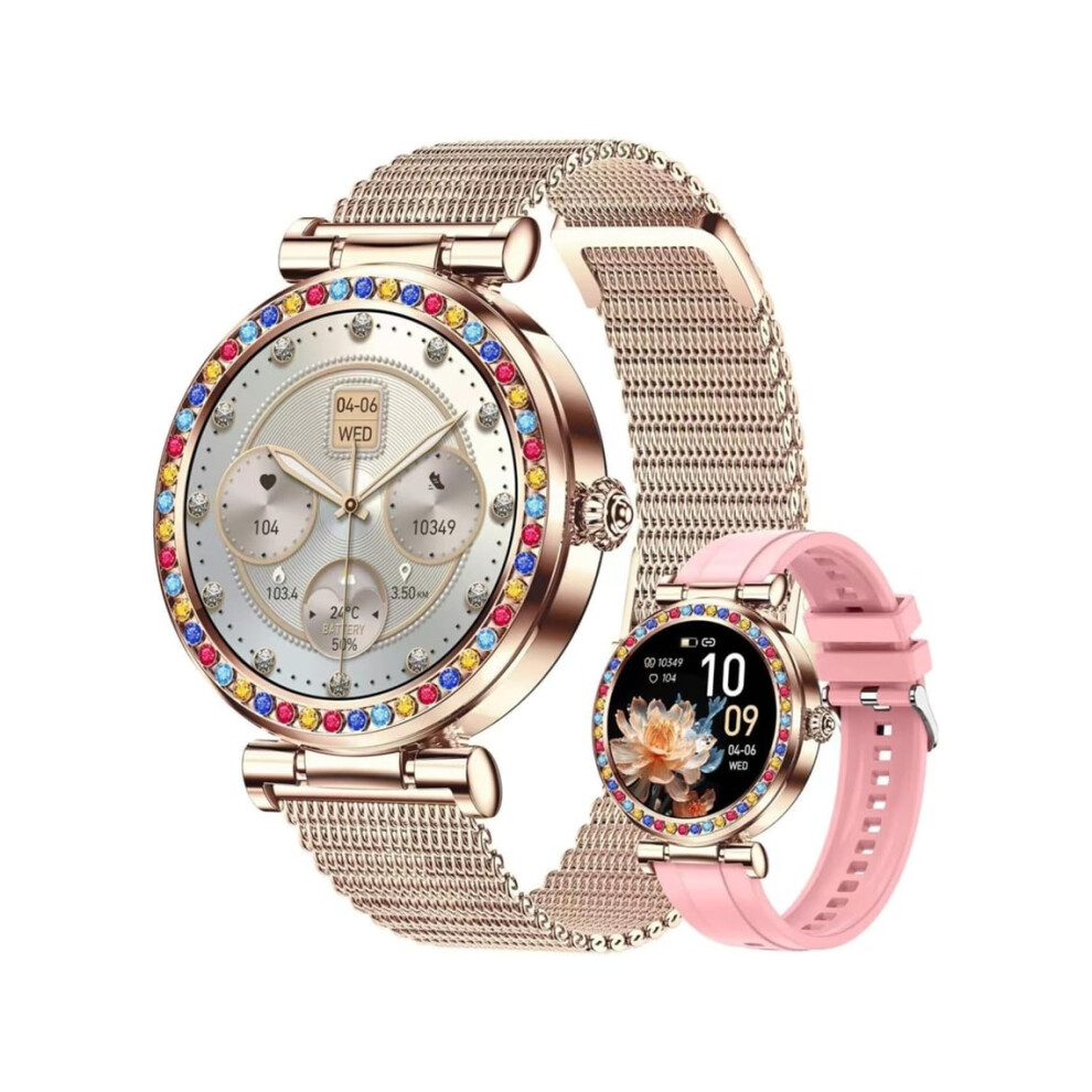 Smartwatch For Women, Answer/Make Calls, Fitness, Waterproof 5Atm, With Heart Rate/Spo2/Blood Pressure Monitoring Veanxin 6220252918807