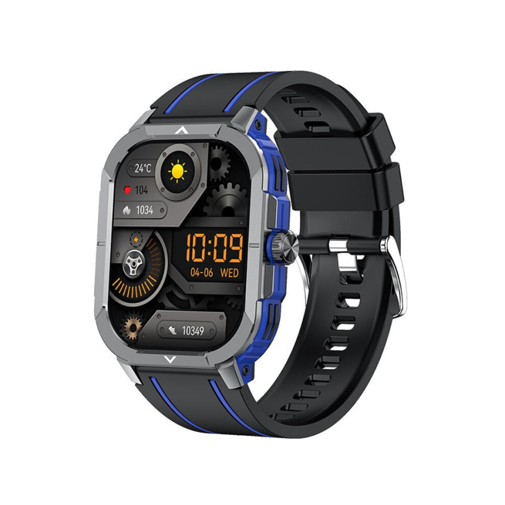 Smartwatch With Tooth Calling, Outdoor Smartwatch, Voice Control, Women's Cycling, Fitness, Veanxin Blue 6220252918890