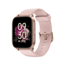 SmartWatch VEANXIN IDW17 with Call Function for Women, IP68 Waterproof, Compatible with Android and iPhone, Pink