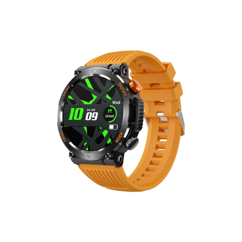 Smartwatch With Large 1.46-Inch High-Definition Screen, Ip67 Waterproof, 30-Day Long Battery Life, Veanxin Orange 6220252919675