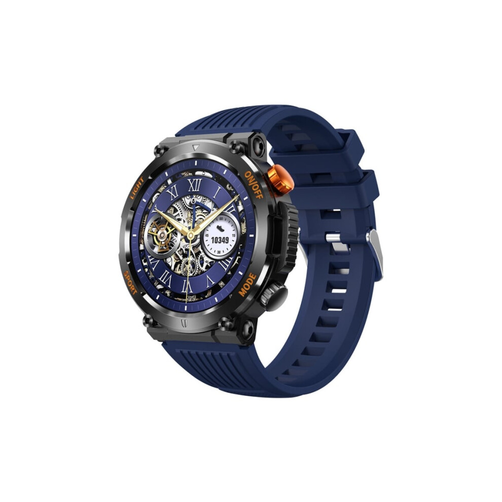 1.46 Inch Smartwatch With 100 Sports Modes And 30 Days Of Standby Battery Life For Ios And Android - Veanxin Blue 6220252919767