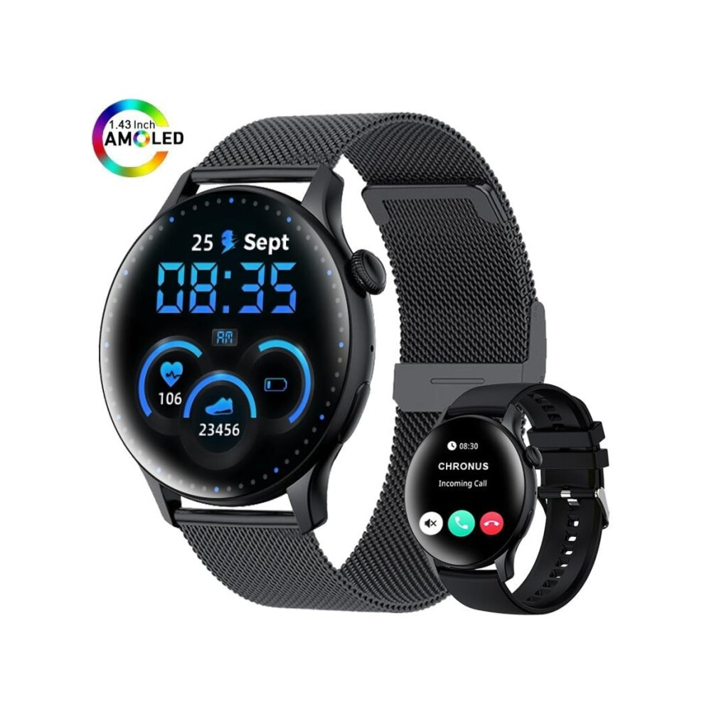 Smartwatches Fitness Tracker Custom Watch Face Veanxin Black 6220252919859