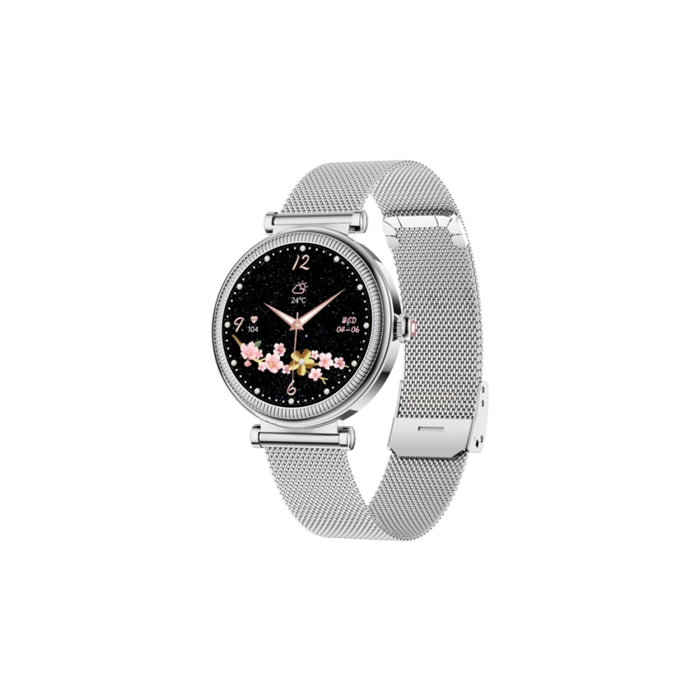1.27 Inch Smartwatch With Bluetooth, Calling, Over 100 Sports Modes, Health Monitoring, Veanxin Silver 6220252920329