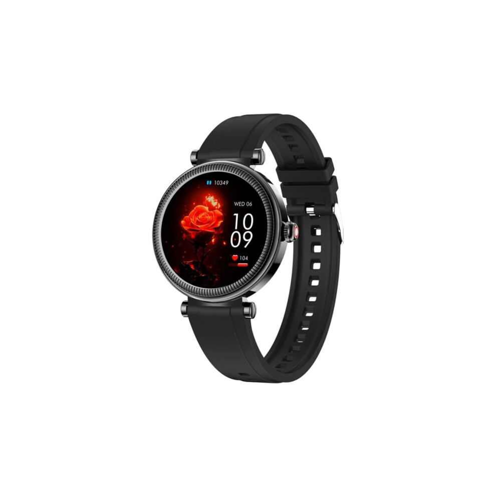 1.27 Inch Smartwatch With Bluetooth, Calls, Over 100 Sports Modes, Health Monitoring, Veanxin Black 6220252920343