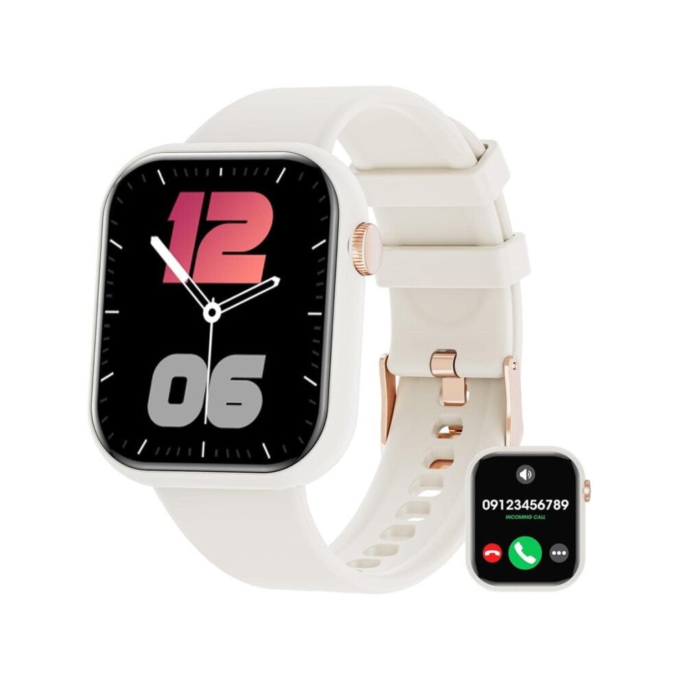 Smartwatch 1.85 Inch With Call Functions And Fitness Tracker, Multiple Sports Modes, Waterproof, Suitable For Android, Ip, Veanxin 6220252920534