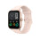 1.8 Inch Smartwatch with Multiple Function Options, Suitable for iOS and Android, Pink VEANXIN 1