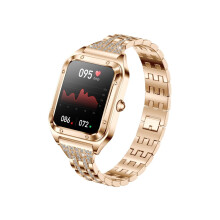 Smartwatch 1.59 Inch IP67 Waterproof 14 Days Long Standby for iOS and Android Pink VEANXIN
