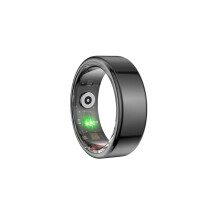 VEANXIN R02 Smart Ring Monitors Sleep and Heart Rate for Men and Women Available for iOS and Android #11 Black