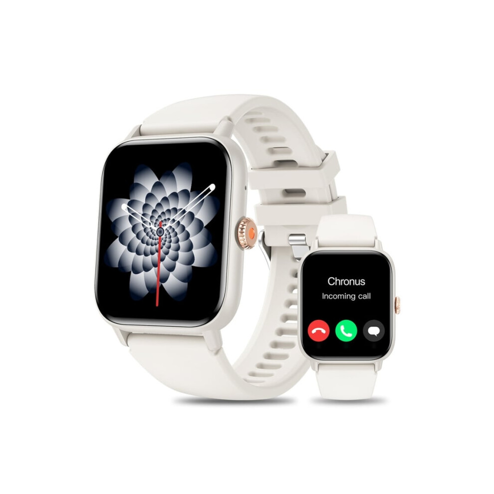 Veanxin Qs13 Smartwatch With Answer/Make Calls For Women, With Spo2 Function, Fitness Tracker For Android And Ios, White 6220252923252