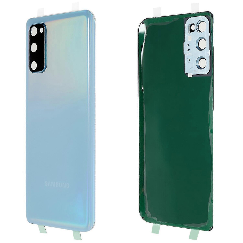 For Samsung Galaxy S20 4G G980 S20 5G G981 Battery Housing With Adhesive Sticker Camera Lens Cover 6935165371938
