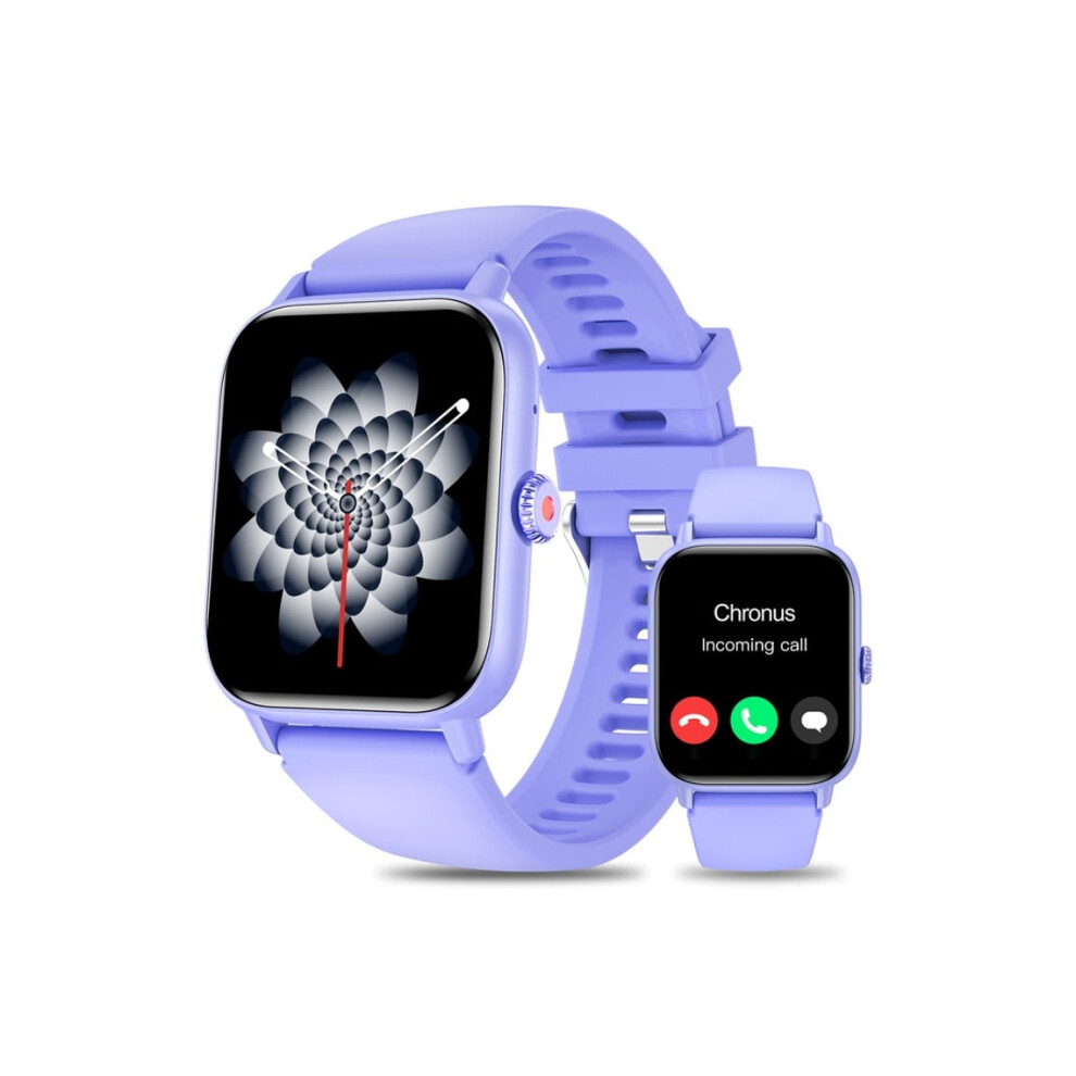Veanxin Qs13 Smartwatch With Answer/Make Calls For Women, With Spo2 Function, Fitness Tracker For Android And Ios, Purple 6220252923313