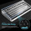 Keyboard Cover Akryl För Laptop 11