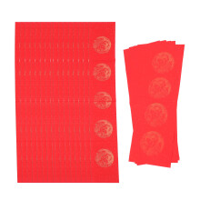 30Pcs Tom Röd Xuan-Papper Rullar Kinesisk Kaligrafi Xuan Ark