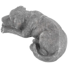 statue en résine pour mémoire animale, pierre tombale jardin maison