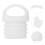 3Pcs Moppkorg Avloppsgummipropar Moppkorgshålsproppar Utbytesdelar 6