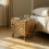 47CM WOODEN BEDSIDE CABINET 1