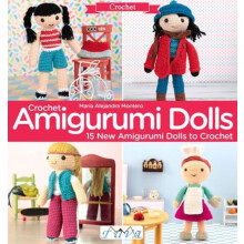 Crochet Amigurumi Dolls by Maria Alejandra Montero Paperback Book