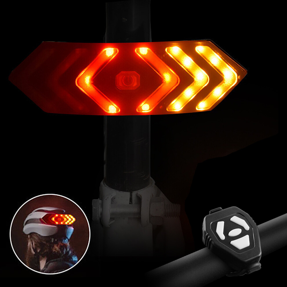 Gravity Sensing Bicycle Taillight 500mAh USB Waterproof with Remote-image-OPC-PMHHVVD-NEW