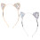 2St Oor Hoofdband Feest Haaraccessoire Mix Kleuren 4