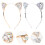 2St Oor Hoofdband Feest Haaraccessoire Mix Kleuren 5