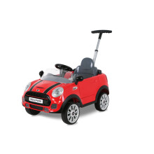 Mini Cooper Play Push Car - Red