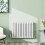 (White, 600x804mm) Modern Curved Panel 2 Column Radiator 1