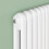 (White, 600x624mm) Modern Curved Panel 2 Column Radiator 3