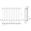 (Anthracite, 600x1104mm) Modern Curved Panel 2 Column Radiator 5