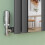 (Anthracite, 1800x381mm) Vertical Single Radiator with Mirror 4