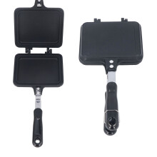 Detachable Non-Stick Sandwich Maker & Double Sided Frying Pan, Aluminium Alloy