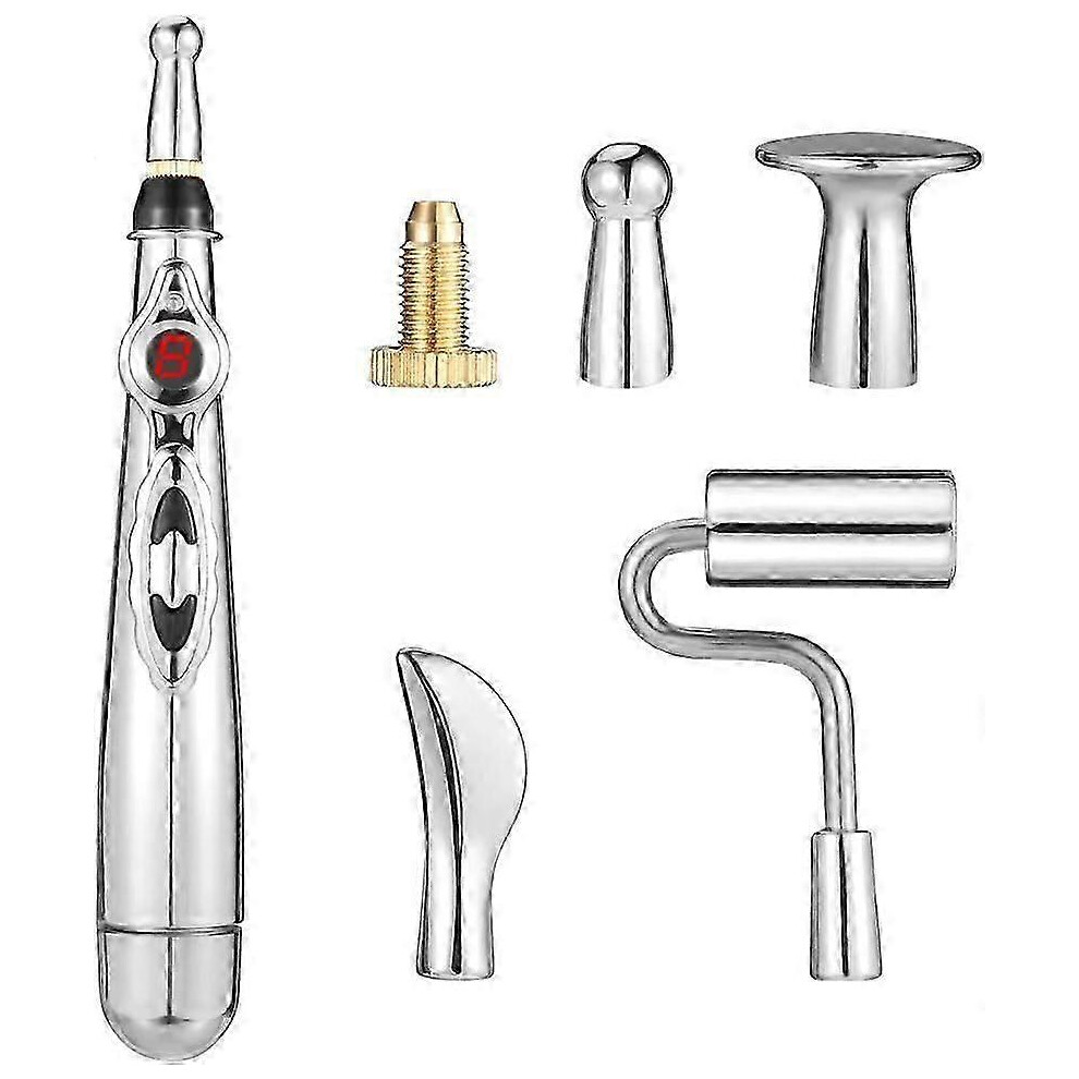 Kikidex (As Show, One Size) Acupuncture Pen Electric Acupuncture Pen Electric Acupuncture Pen Akupen Acupuncture Pen Meridian Energy Massage Pen