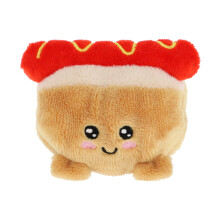 Keel Toys Food Bobballs Hot Dog 8cm Soft Plush Toy
