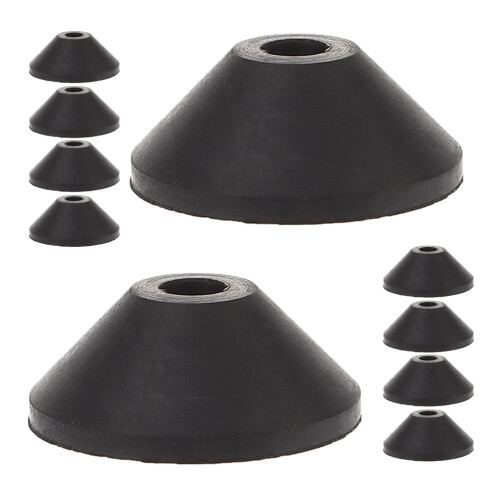 10Pcs Koniska Gummipackningar För Toalettlock Bultar