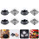 100 Pcs Bekväma Måncakeaskar Locklådor För Förpackning ( ) 2