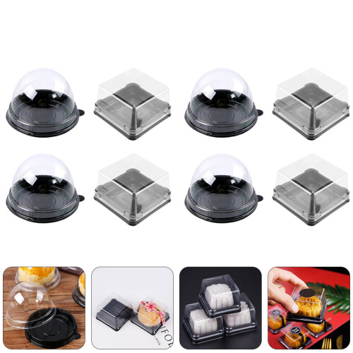 100 Pcs Bekväma Måncakeaskar Locklådor För Förpackning ( ) 1