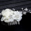White Garen Haarkam Met Bruiloftsdecoratie 8