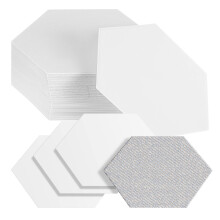 100 Pcs Hexagon Kviltmallar Pappersbitar För Kviltning