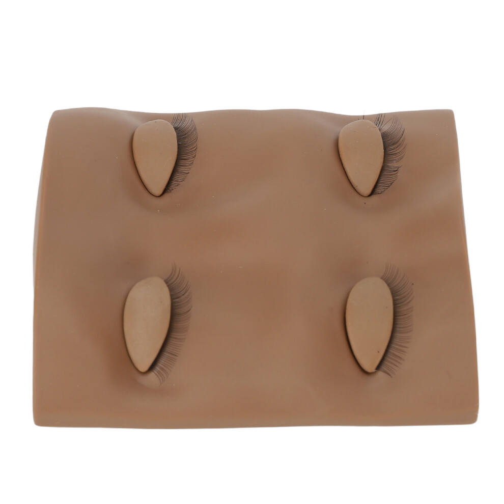 False Eyelashes Extension Practice Mannequin Head 11x10.5x3cm PVC